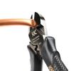 Fujiya Eccentric Thin Black Eccentric Mechanism for Easy Round Blade 760N-200BG Heavy-Duty Nippers, Blade, Gold, 200mm, Cutting,