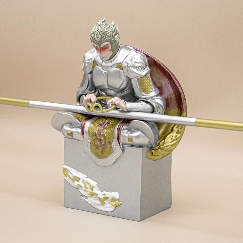Трехмерный орнамент Сунь Укуна, вдохновленный Дзеном, настольное украшение в китайском стиле для автомобиля.