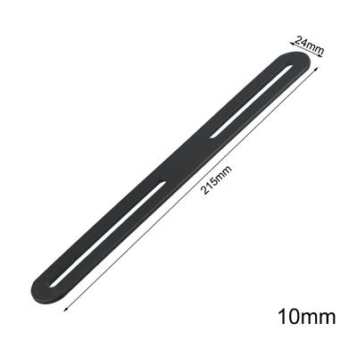 Corner Connector Furniture Brackets  Chair Drawer Flat Connector Stainless Steel Slotted Hole Perforated Plate Furniture Support