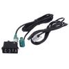 1Pc Adapter Cable Radio On Aux In Audio Stereo Changer Switch Button Fit For BWM