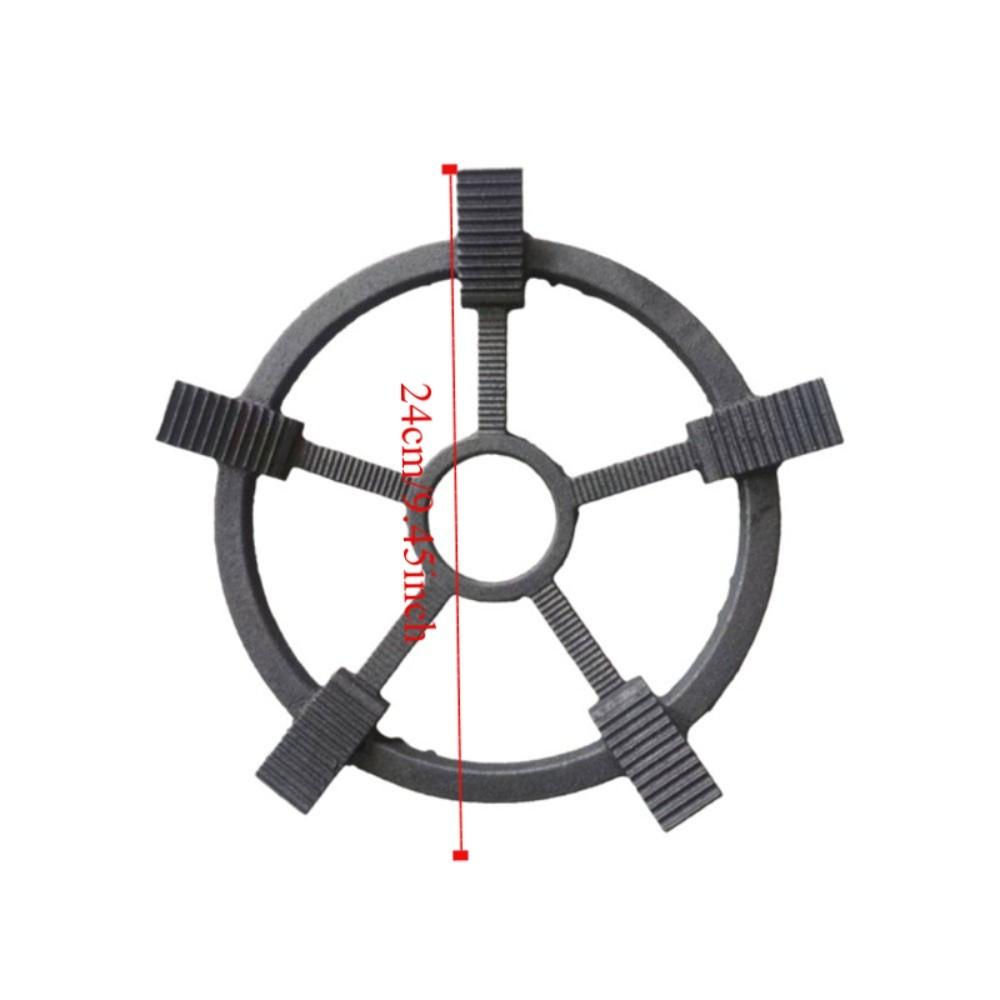 Cast Iron Gas Burners Stand Stable Wok Ring Stand Universal Wok Rack Outdoor Cooking
