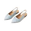 Women's Flat-soled Sandals Summer New Comfortable Versatile Pointed Large-size Sandals