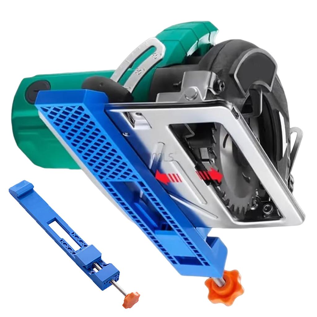 Adjustables Cutting Machine Base Guide Electric Circular Saw Quick Fix Jig Precision-Positioning Milling Clamp Woodworking Tool