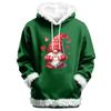 Women's Christmas Casual Fleece-Lined Hoodie With Long Sleeves And Pockets Sweatshirt Top