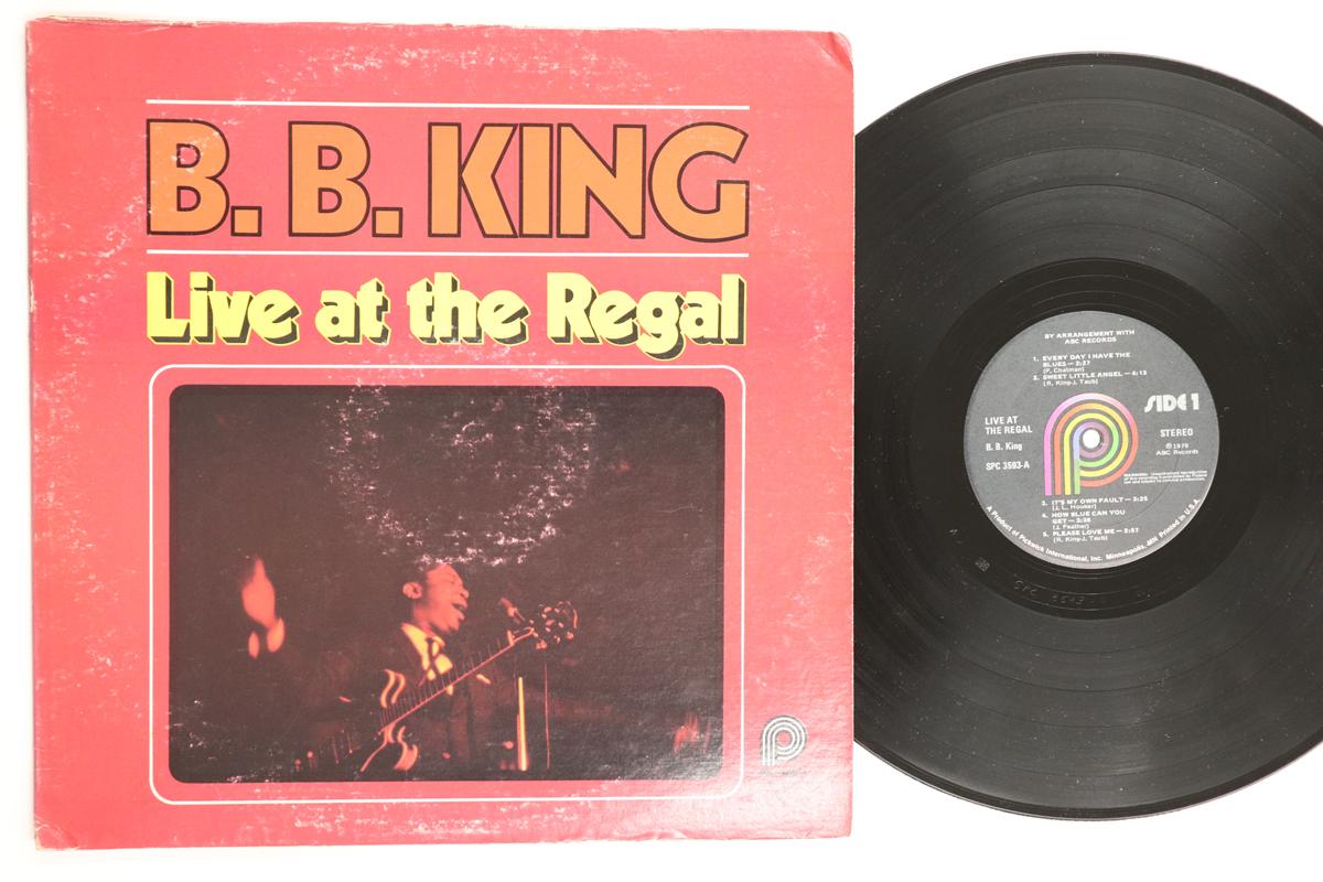

LP Record BB KING Live At The Regal SPC3593 PICKWICK 1978 US Blues Used