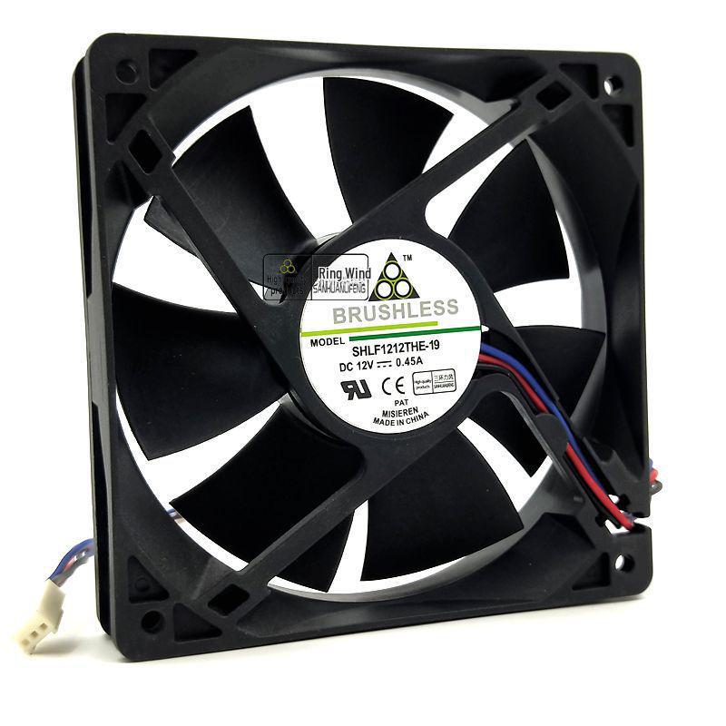 12CM 12025 12V 0.45A Industrial DC Cooling Fan for Computer Case