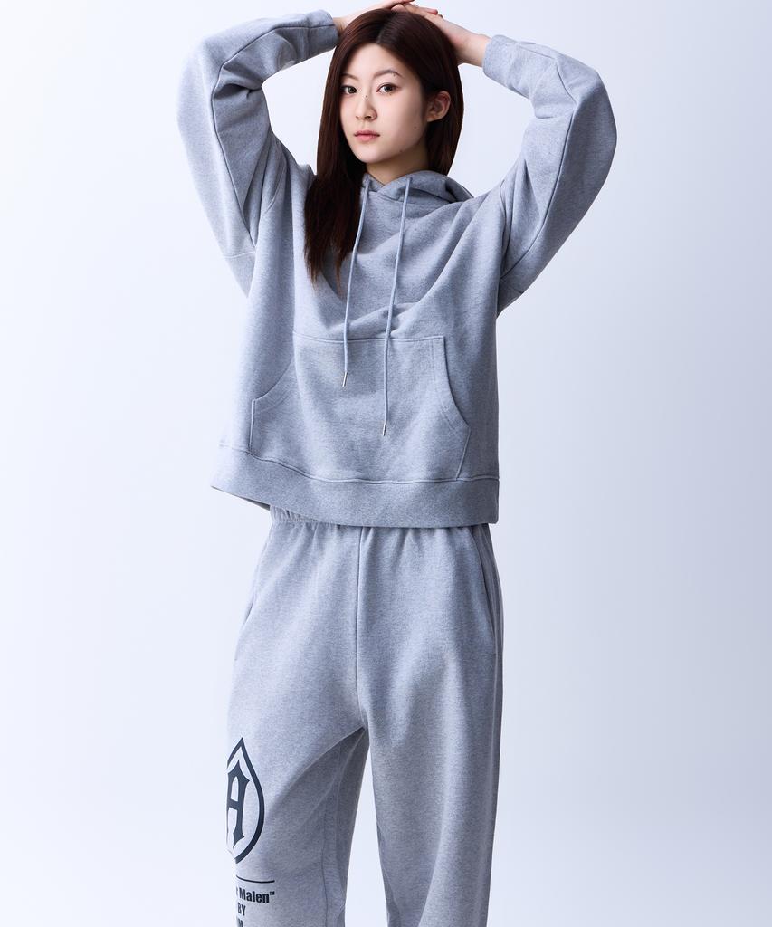 ADERNM Logo Sweatband Pants Gray