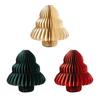 3/4Pcs Christmas Tree Ornament Easy Assembly Geometric Origami Christmas Tree Festive Merry Christmas Decor