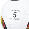 Size 5 Soccer Ball PVC Corn Pattern Elastic Soccer Ball Gift for Practice Game Kids Adults White