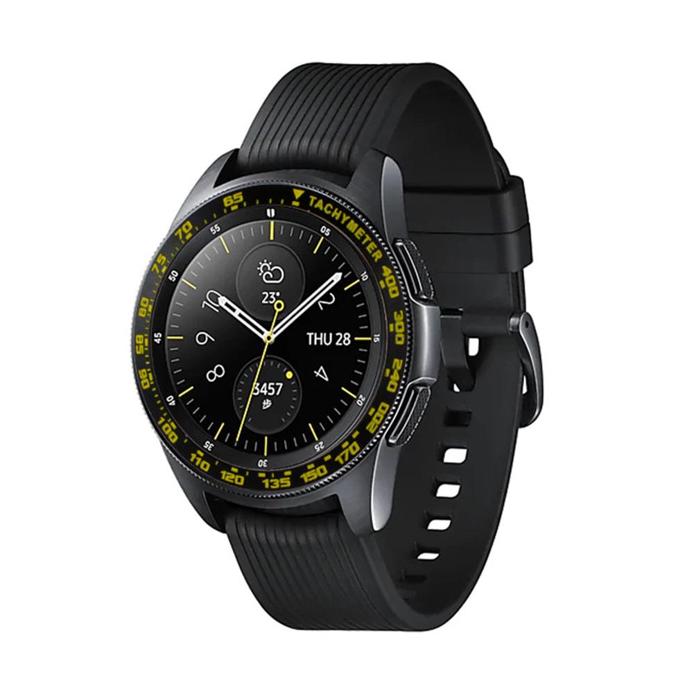 Bezel Suitable for Galaxy Watch 42/46MM Speed Metal Protection Ring Adhesive Cover Anti Scratch Repl