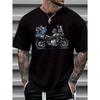 Men's Fashion Trend Short Sleeve Printed Shirt