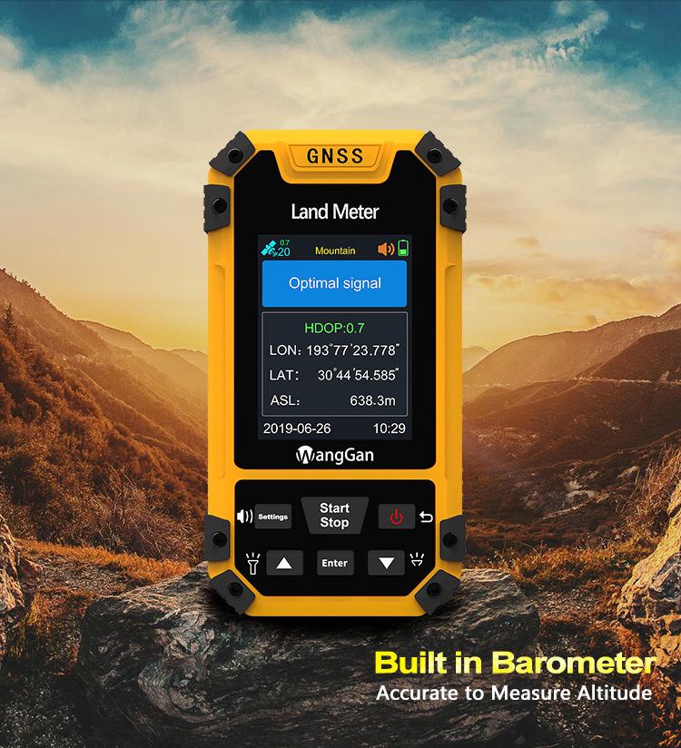 WangGan S4 GPS Land Survey Meter (Yellow)
