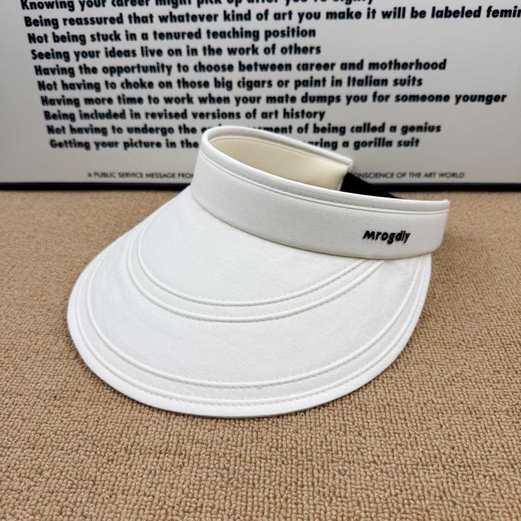 No makeup artifact empty top hat sunscreen hat women's summer models can tie ponytail anti-ultraviolet big brim sun hat sun hat