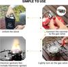 Backpacking Stove 3800W-18000W Portable Windproof Propane Camping Stove for Hiking