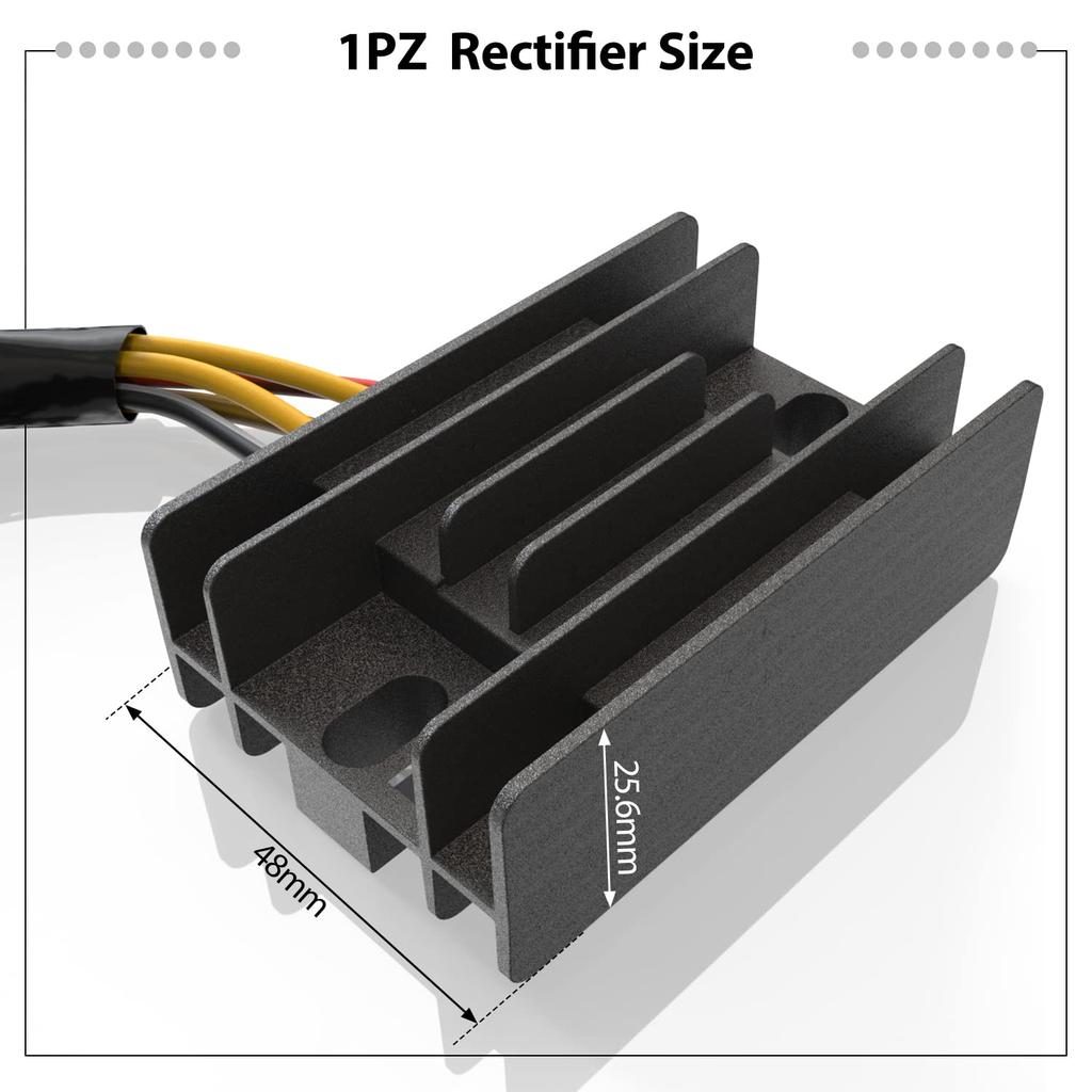 1PZ JPX-ZA8 5 Pin 14V-15V For Suzuki Heat Protection GSX400 Impulse Regulator Address 125