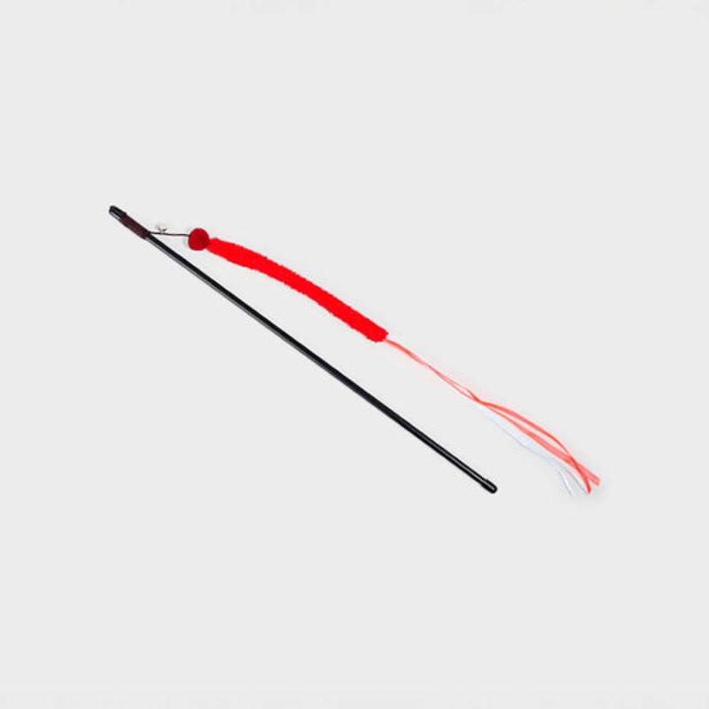 [Domácí mazlíček] Rybářský prut s vatovým zvonkem pro kočky