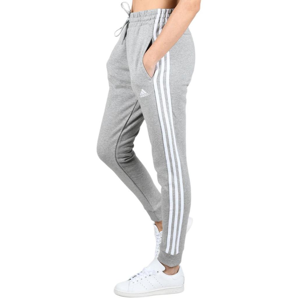 Adidas Free Shipping With AdiClub Essentials 3 Stripes French Terry Cuffed Pants IC9922