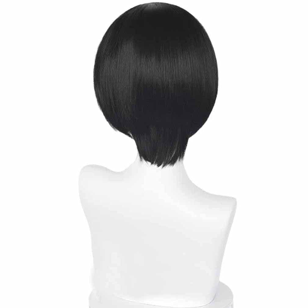 LAOBAO Cosplay Wig - Chinese Beauty Wig, Heat Resistant, Costume Wig, Black Bob, Party, Halloween, Fancy Dress, Event, Cosplay Wig