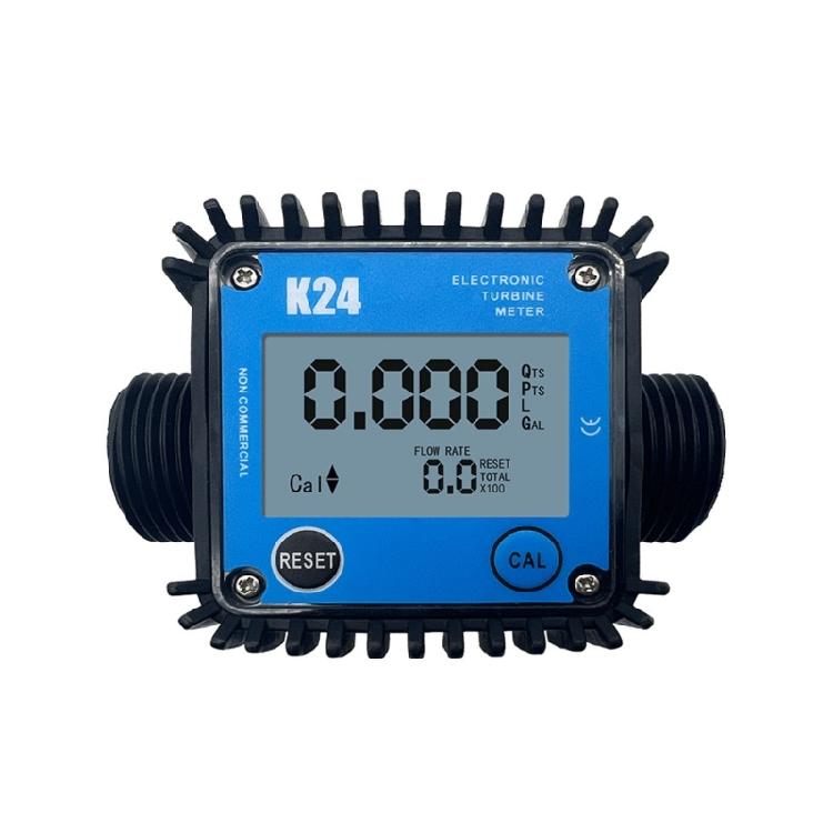 DN25 Electronic Turbine- Flow Meter with LCD Digital Display Liquid Flow Meter