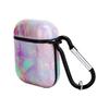ABS Earphone Cover Case Sleeve Protector with Hanging Buckle for IOS Earbuds 1 2