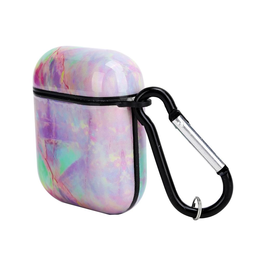 ABS Earphone Cover Case Sleeve Protector with Hanging Buckle for IOS Earbuds 1 2