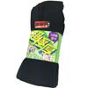 ACE Work Style Ace Extra Thick Sizes Socks, Black, Toe-Open, 5-Pair Set, 25.0-27.0cm (AG2533)