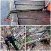 Outdoor-Kletterschnalle, elastisches Seil, elastisches Band, Zelt-Lanyard, Camping-Wäscheleine, Gepäckbindeseil, Packband