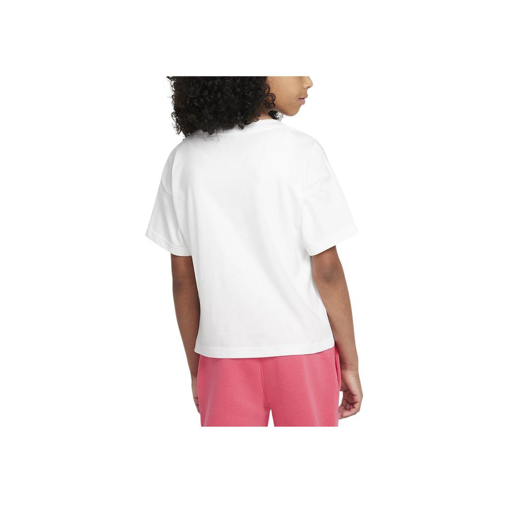 Nike Sportswear Cotton Soft Comfortable Loose Short Sleeve T-Shirt Men Tops White FZ5538100