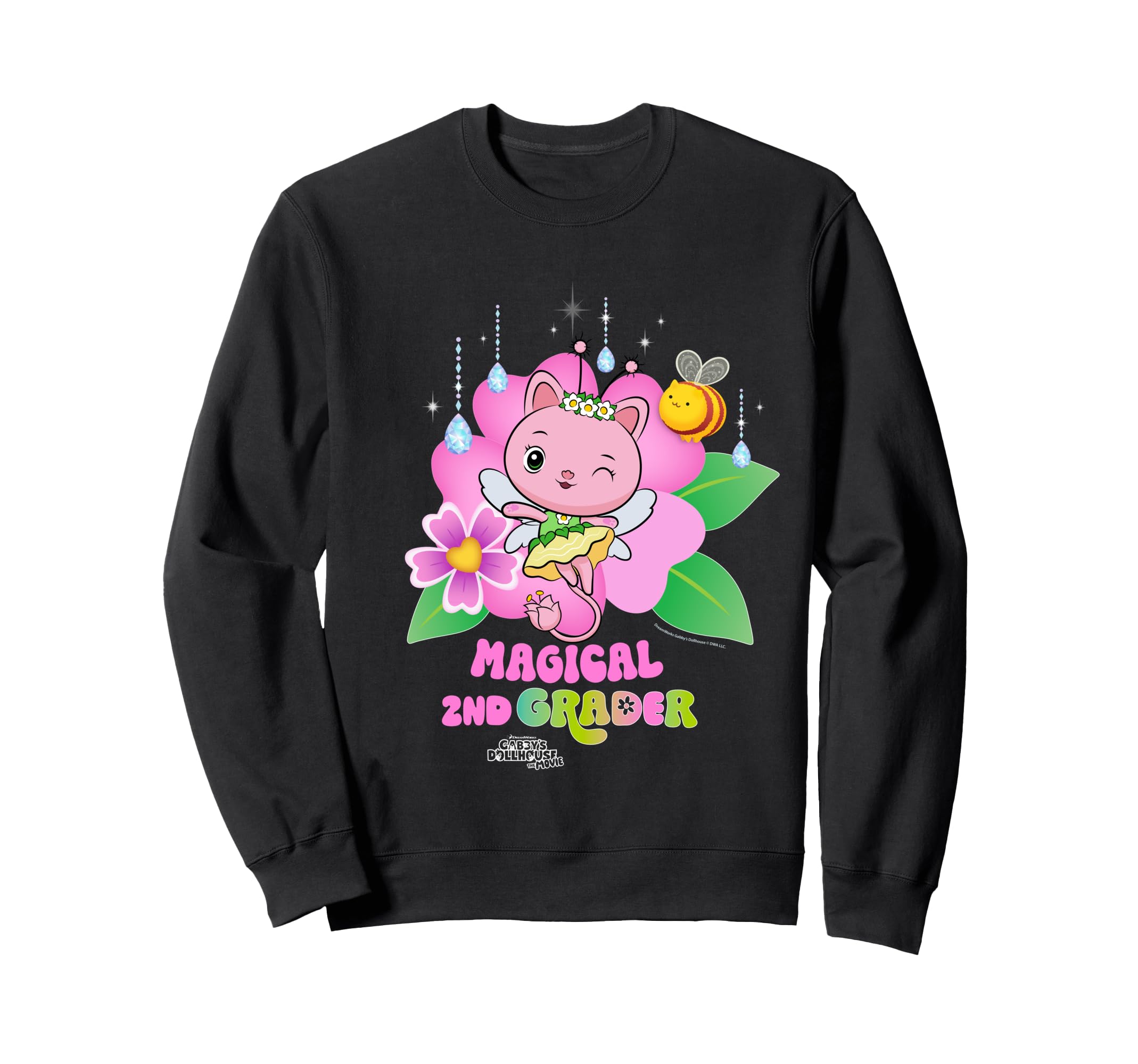 

DreamWorks Gabby s Dollhouse Magical Second Grader Sweatshirt