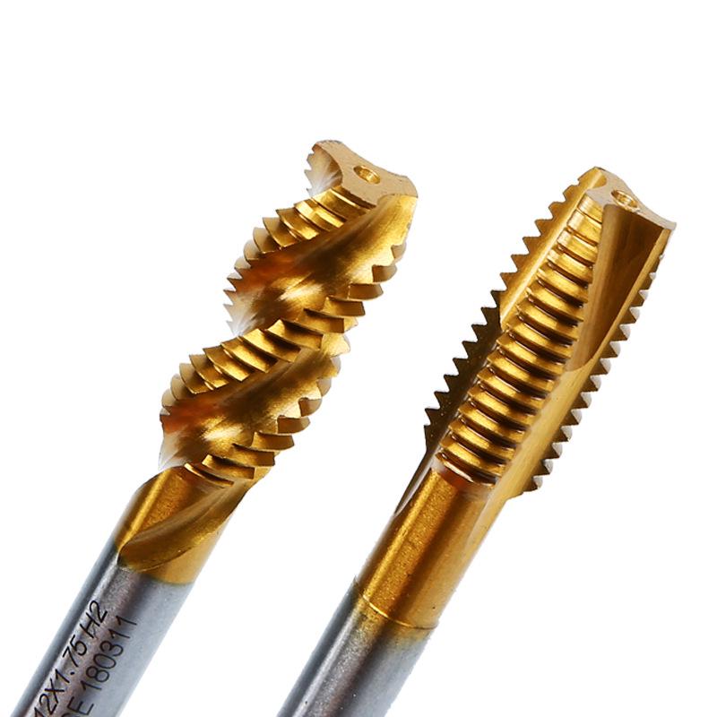 Cobalt & Titanium Coated Spiral Point Tap with Stainless Steel Screw Tip