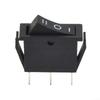 Rocker Switches 16A 250VAC 3 Position Accessory Black