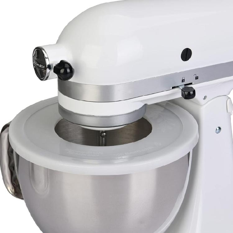 2PCS Mixing Bowl Covers Dustproof Design Reduces Ingredient Splatter Keeps Counter Clean During Baking Prep for 5.5-6QT