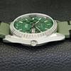 REFURBISHED JAPAN MADE SEIKO 5 AUTOMATIC MENS WATCH GREEN DIAL CUSTOM a440022-2 QV90-a440022