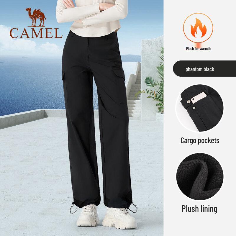 CAMEL Men's Fleece-Lined Workwear Long Pants