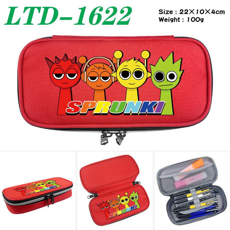 Sprunki Print School Handheld Pencil Case Stationery Box