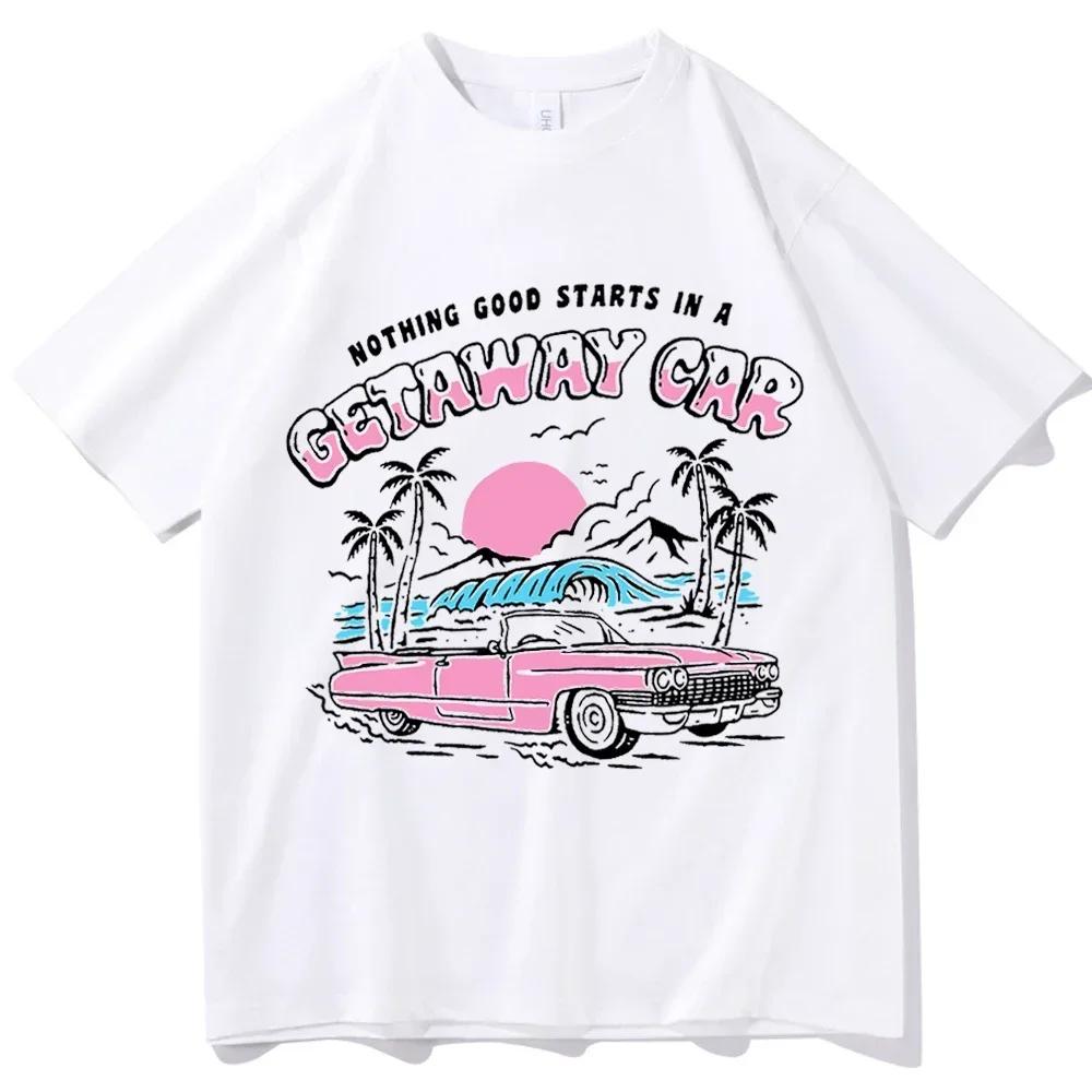 

Футболка Taylor Getaway Car Футболка Taylor Reputation Альбом Мерч Taylor Подарок для Свифтис Футболки с коротким рукавом и круглым вырезом 4XL