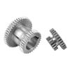 2pcs High&low Metal Transmission Gear  SIEG C2&C3-014G/024G JET BD-6 Metal Lathe Main Shaft Duplicate Double Gear