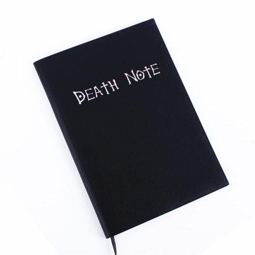 Death Note Notebook with Brush, Large Cosplay Notebook, Costume Accessory, Bungo Stray Dogs, A5 Size, Stationery, for Students and High School Student