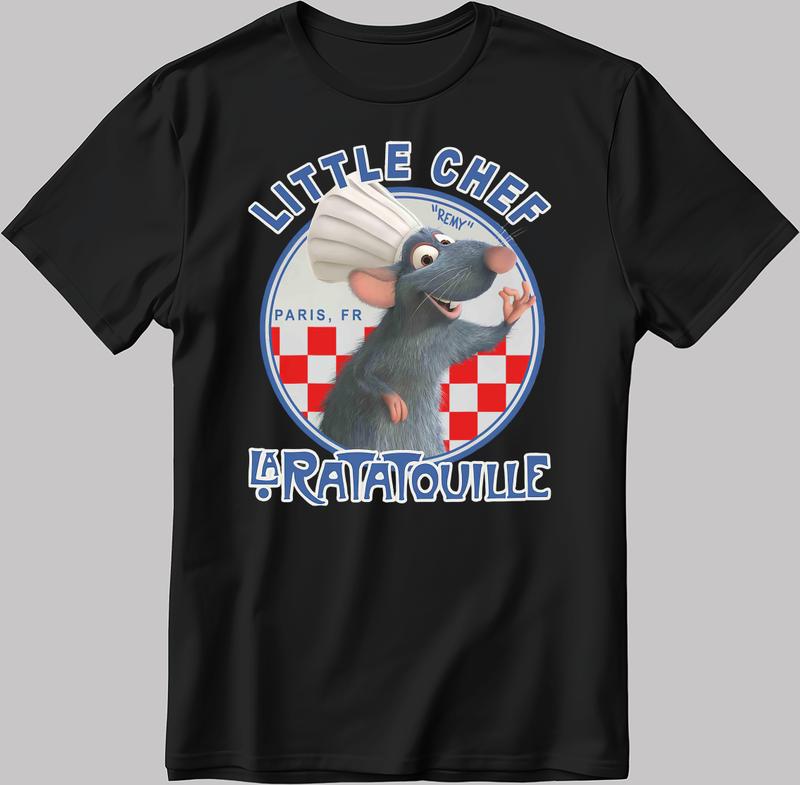 Pixar Ratatouille Remy Little Chef Short Sleeve Unisex T-Shirt