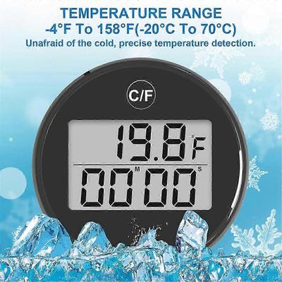 Eisbad LCD-Thermometer, Wasserdichtes Design für Kälteanwendungen