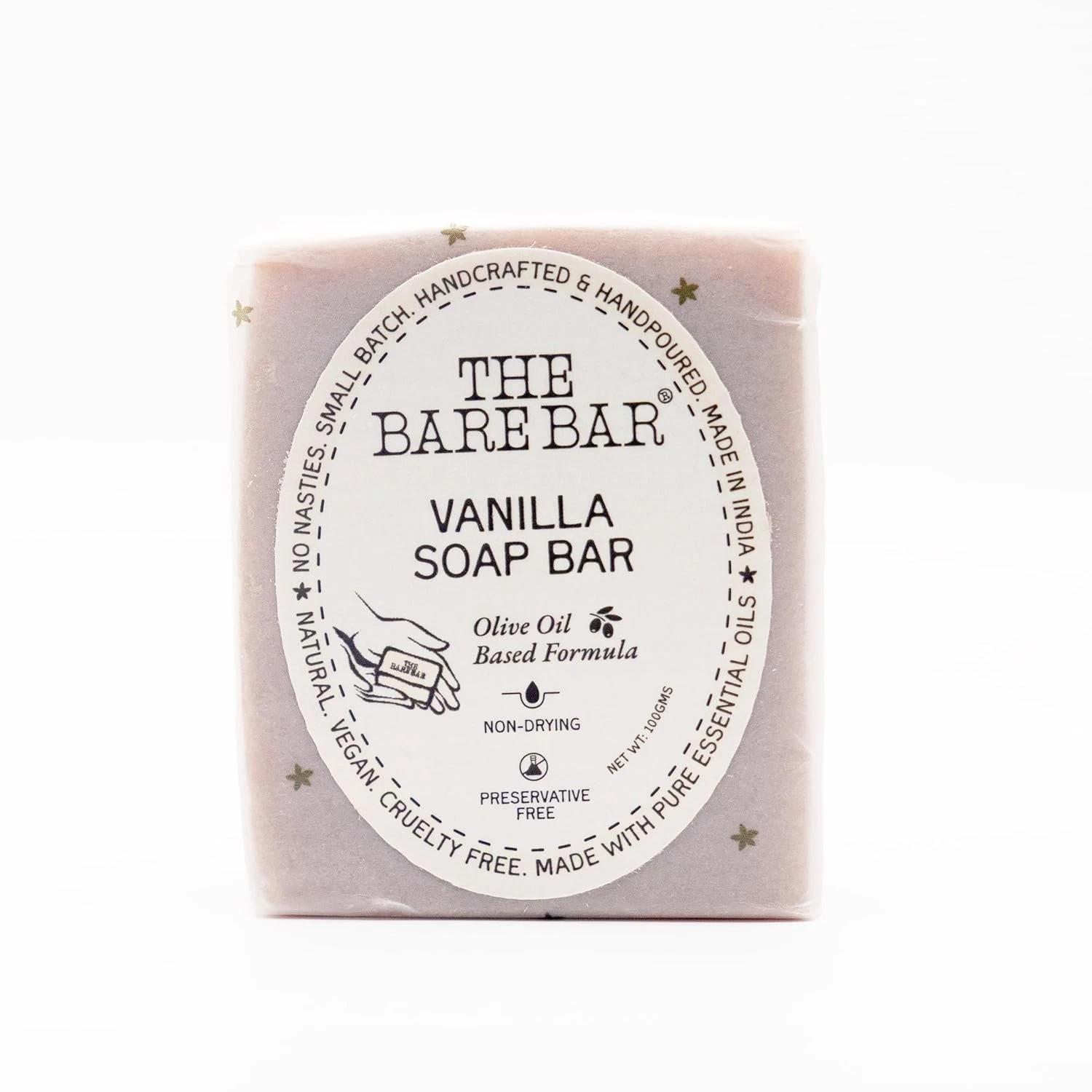 

The Bare Bar Vanilla Soap For All Skin Types 100gm