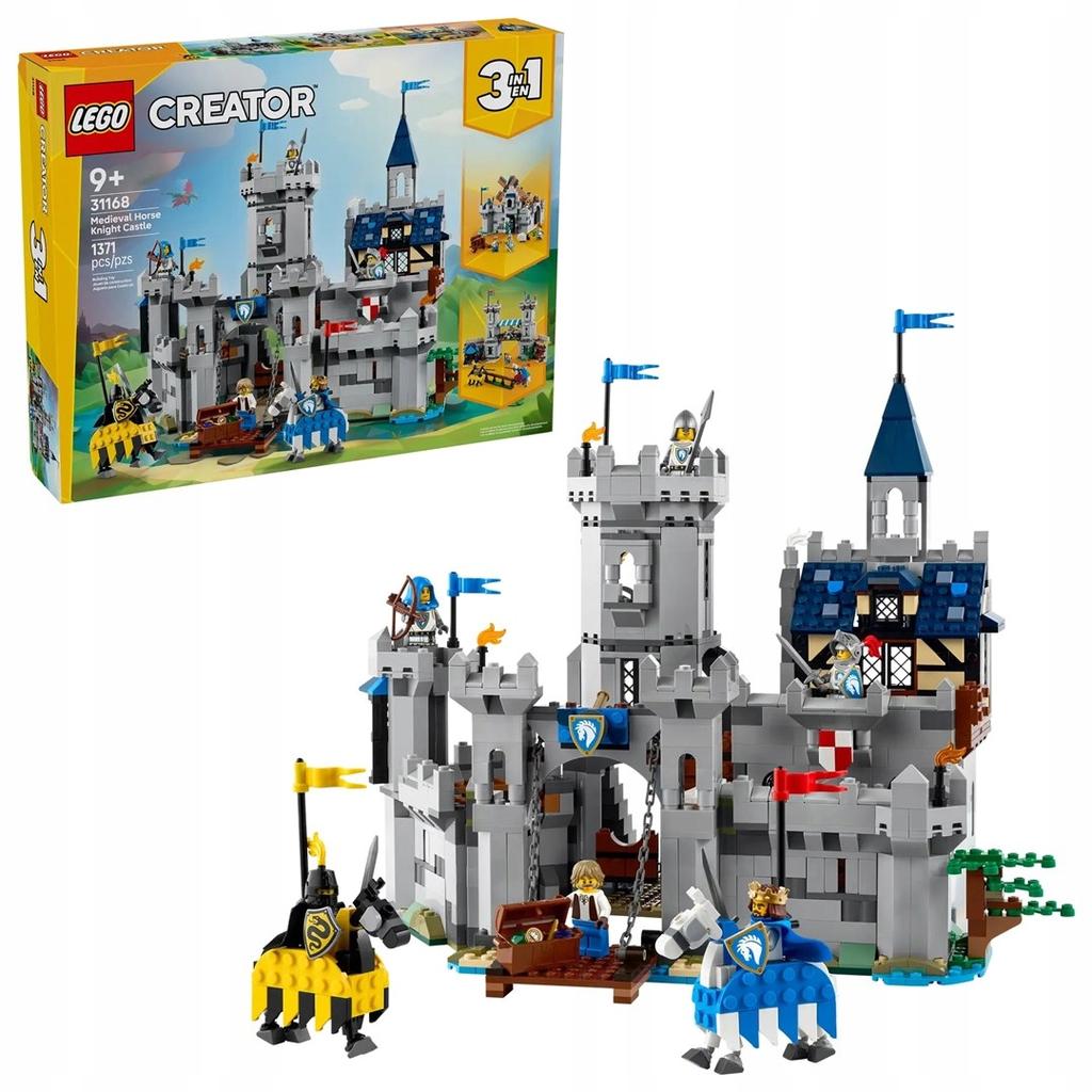 Lego Creator 3in1 31168 - Medieval Castle of the Mounted Knights