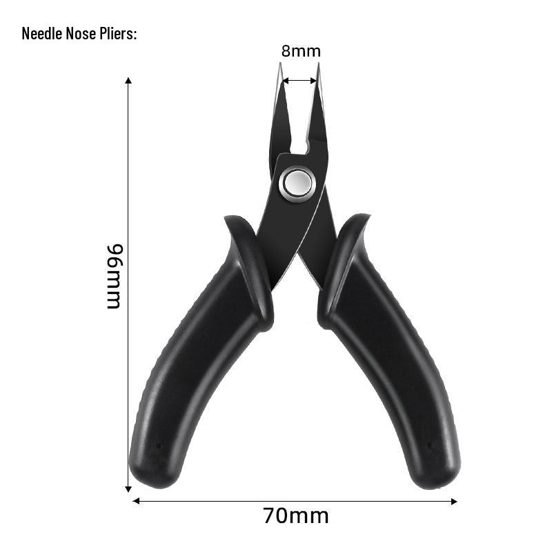 

DIY Pincut Thin Jaw Diagonal Pliers for Handmade Jewelry and Mini Shear Crafting