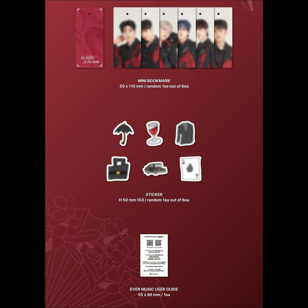 [Pre-order] The KingDom - The KingDom : the Flower of the Moon (Day Ver., Night Ver.) + Free Gift