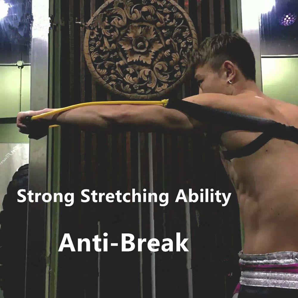 Expander Fitness Speed Training Pull Rope Boxing Resistance Band Elastic Band Strength Equipment