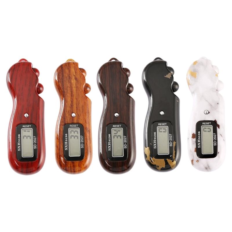 Large Screen Digital Electronic Hand Tally Finger Counter Prayer Device for Meditations Relaxation Relieve Tension Reset