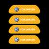 VW 4PCS Car Door Sticker Safety Warning Reflective Mark For VW Volkswagen Passat POLO Tiguan Golf Jetta