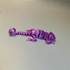 Multi-Color 3D Printed Chameleon Toy Ornaments - Colorful Animal Doll for Christmas & Children's Day