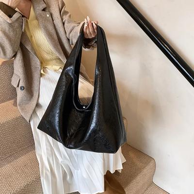 Designer Large PU Leather  Underarm Bags Lady Fashion Shoulder Party Bag for Women New Trend Y2K Casual Handbags and Purses