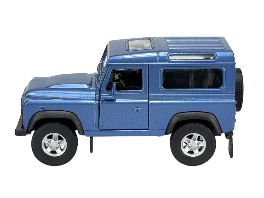 WELLY LAND ROVER DEFENDER BLAUW 1:34 42392